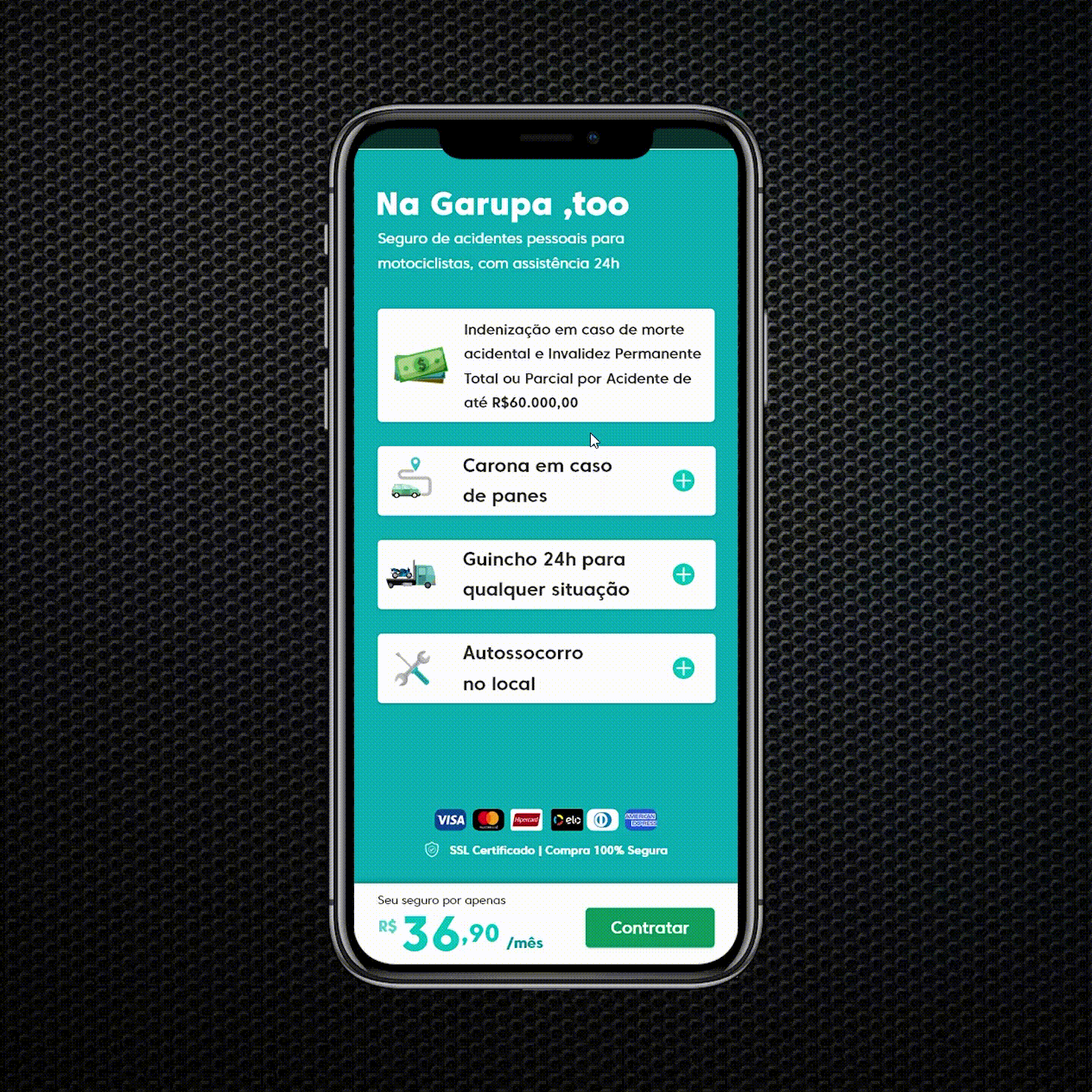 Telas — Na Garupa Too